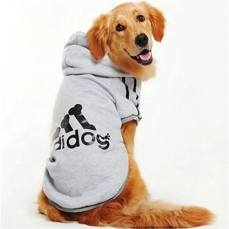 Adidog Dog Hoodie Sweatshirt with Letters Spring Dog Clothes for Small Dogs Chihuahua Puppy Coat French Bulldog Labrador Custume