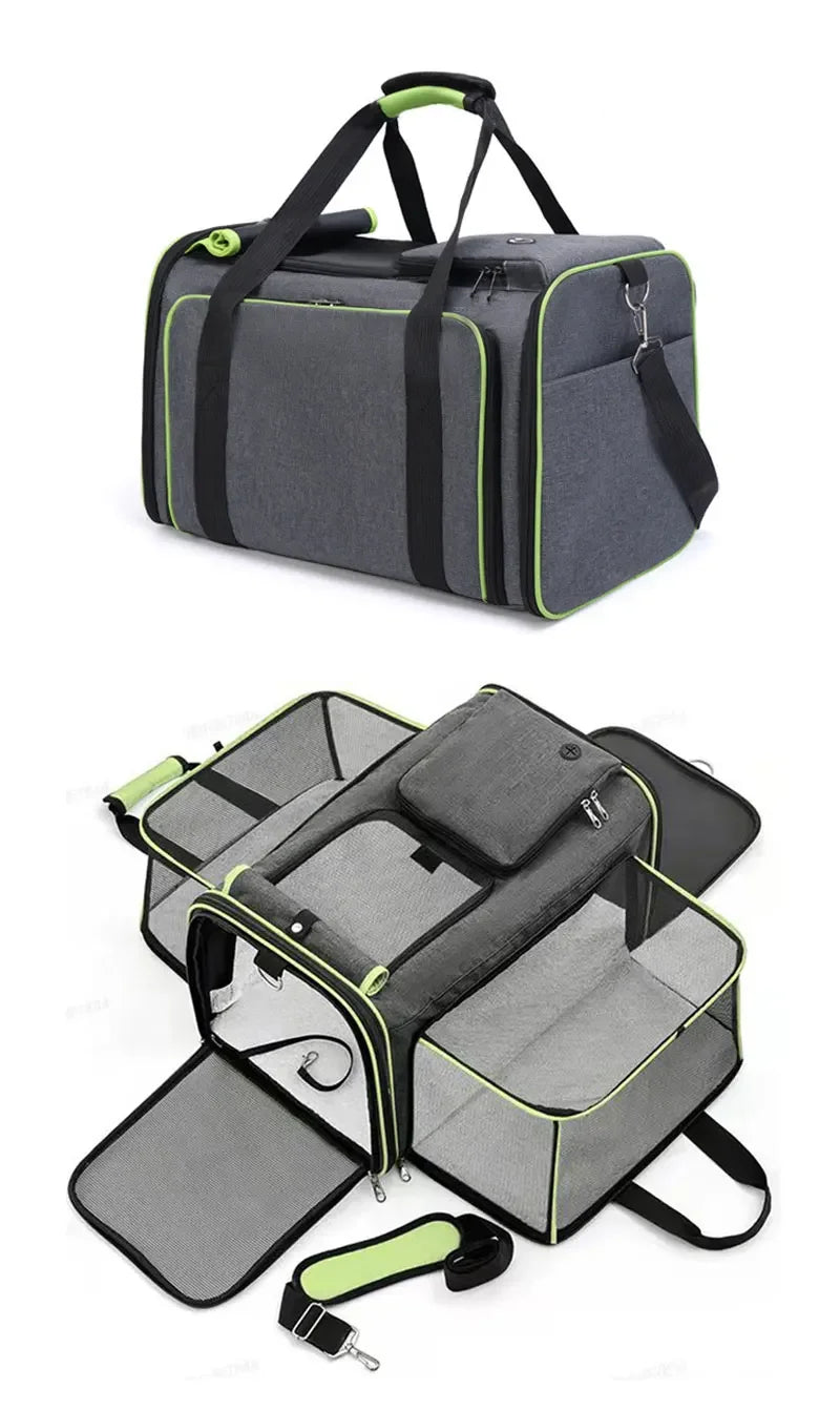 Portable Pet Shoulder Bag Cat Carrier Breathable Puppy Cat Bag Outdoor Travel Backpack Pet Dog Cat Transport Carrying Handbag