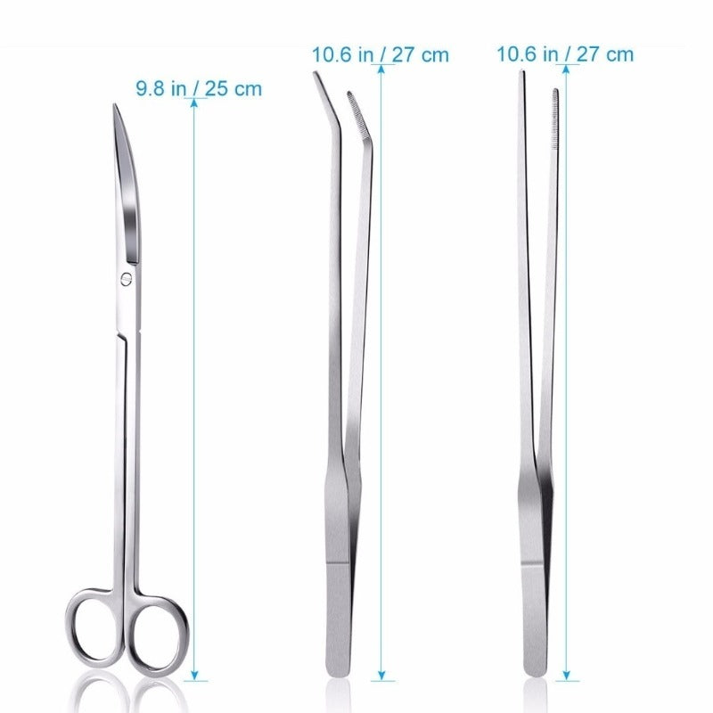 3Pcs reptile food clip