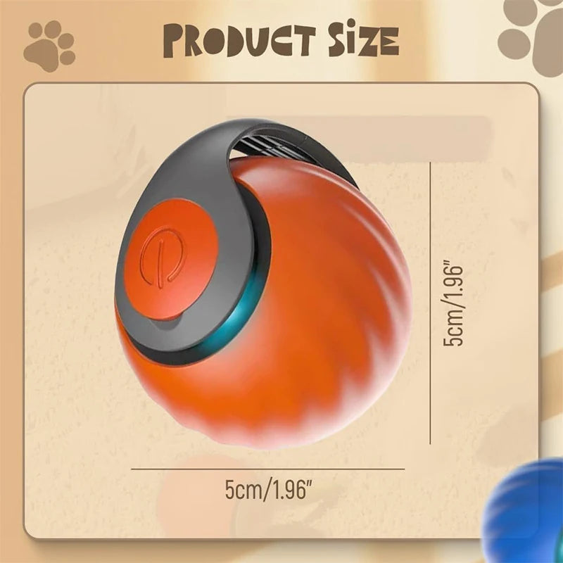 Pet Toy Ball Intelligent Electric Interactive Game Gravity Sensor Smart Jumping Rolling Ball Automatic Moving Puppy Cat Toys