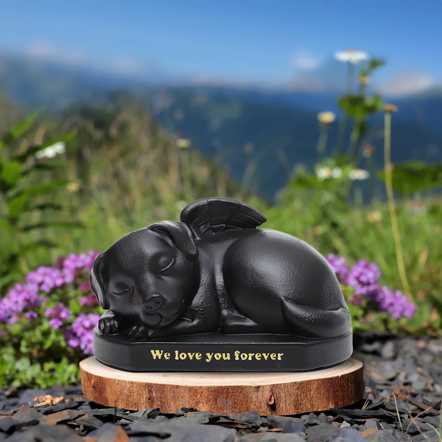 Cremation Memorial Urn Storage Loose Memorial Pets Gift Casket Pet Supplies Pet Urns for Garden Indoor Living Room Backyard Home