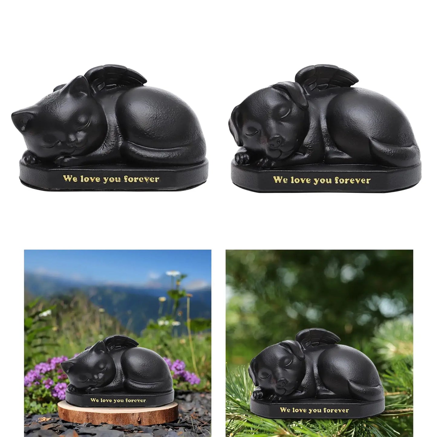 Cremation Memorial Urn Storage Loose Memorial Pets Gift Casket Pet Supplies Pet Urns for Garden Indoor Living Room Backyard Home