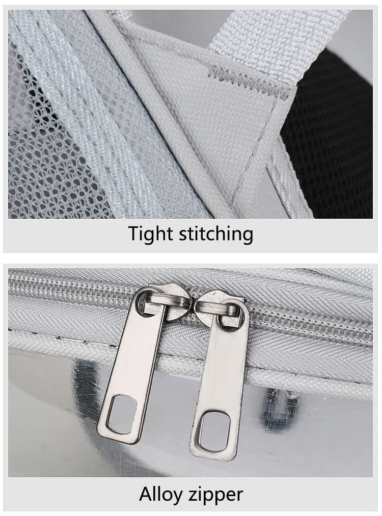 Cat Pet Carrier Backpack Transparent Capsule Bubble Pet Backpack Small Animal Puppy Kitty Bird Breathable Pet Carrier for Travel