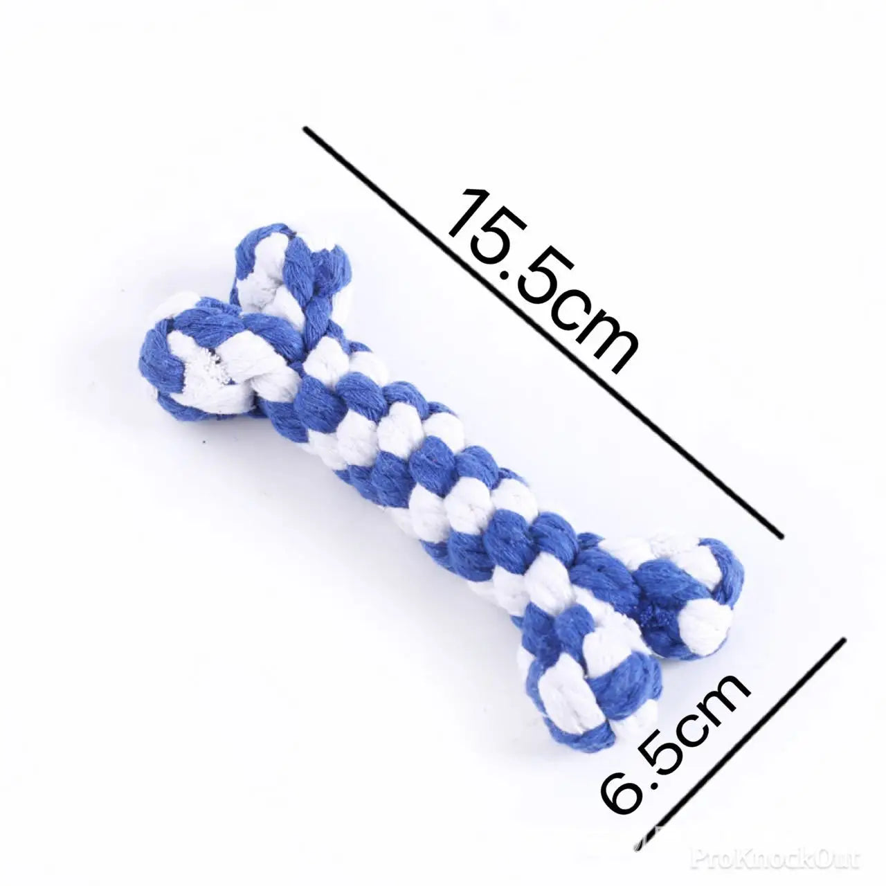Bones Shape Dog Toys for Small Large Dogs Bite Resistant Teething Cleaning Chew Toy Cotton Pet Puppy Molar Toys Pets Products