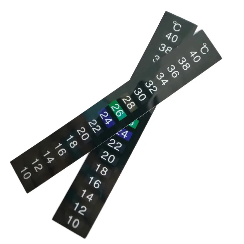 Dual Scale Aquarium Thermometer Fish Tank Liquid Fahrenheit Sticker Digital Aquarium Aquarium Thermometer Stick Control Products