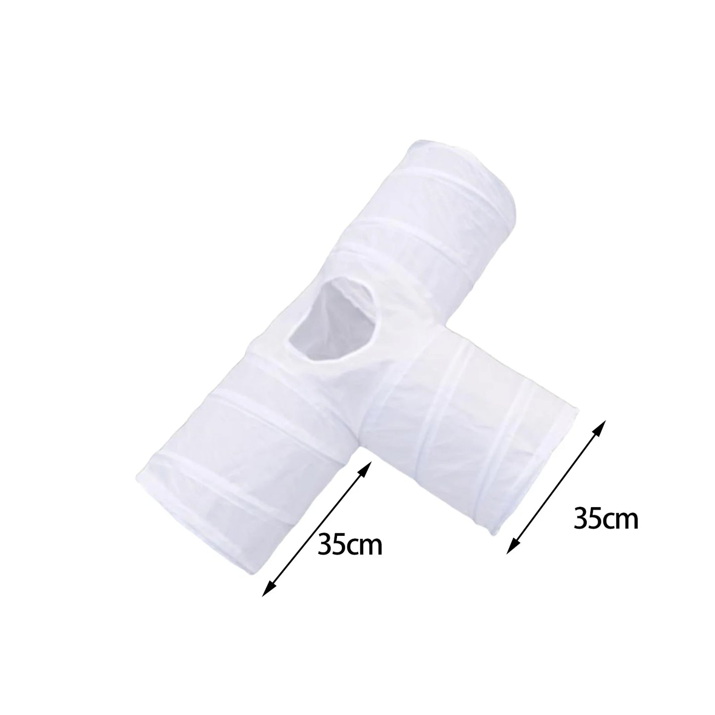 Cat Tunnel Toy Indoor Kitten Tunnel Tube Pet Interactive Toy Folded Training Equipment for Small Animals Pet Supplies