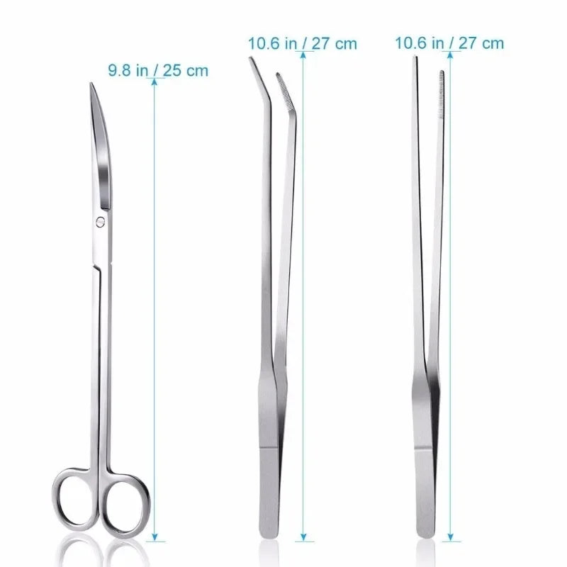 3Pcs reptile food clip
