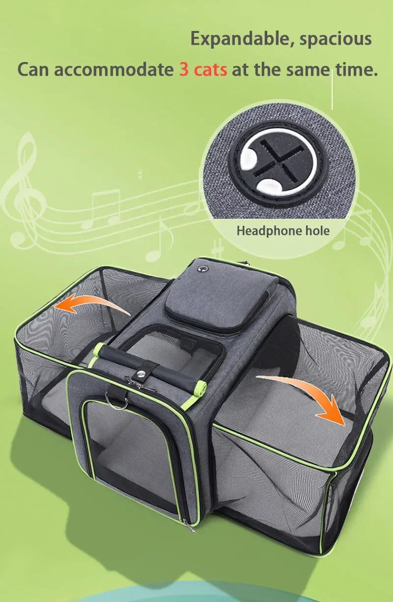 Portable Pet Shoulder Bag Cat Carrier Breathable Puppy Cat Bag Outdoor Travel Backpack Pet Dog Cat Transport Carrying Handbag