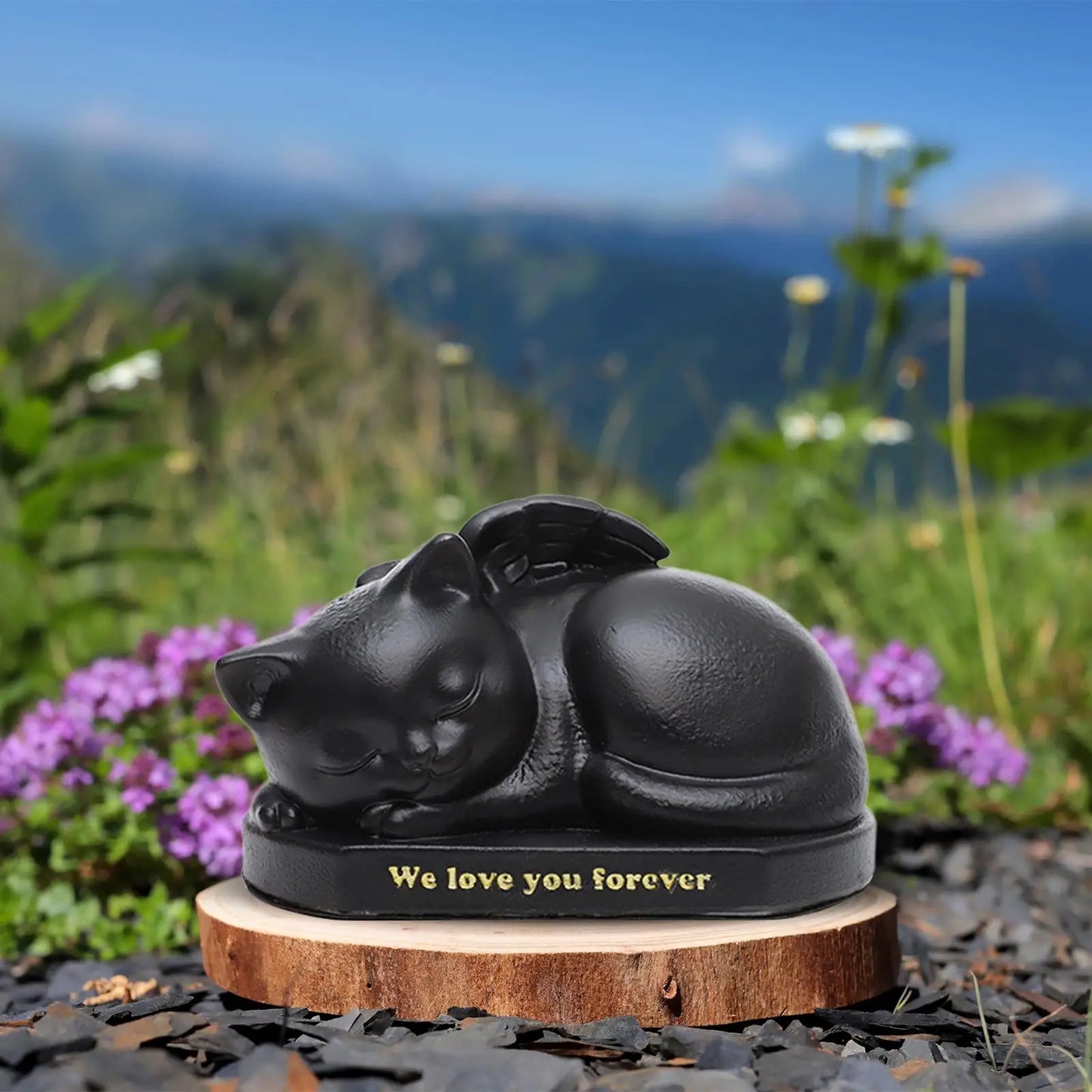 Cremation Memorial Urn Storage Loose Memorial Pets Gift Casket Pet Supplies Pet Urns for Garden Indoor Living Room Backyard Home