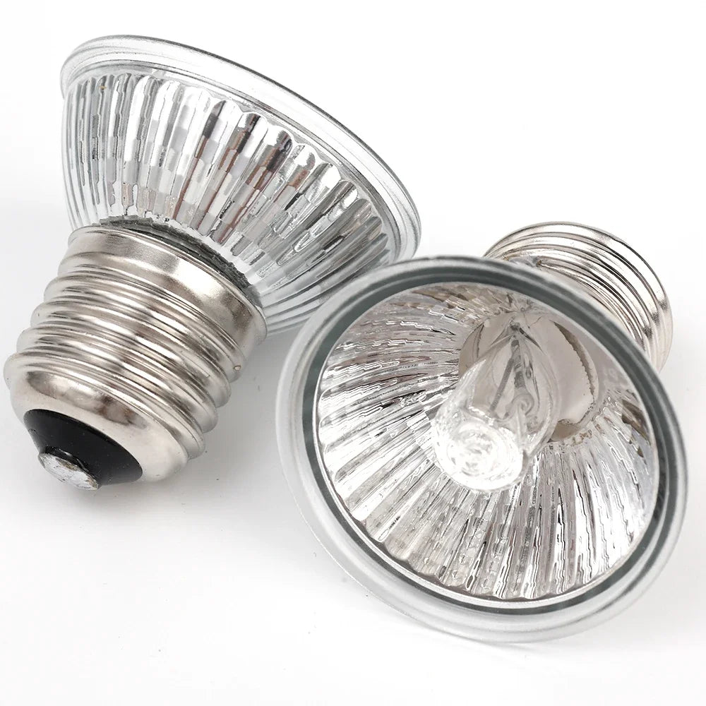 75/50/25W Tortoise Lizard Basking Lamp UVB Bulb UV E27 Bulbs Amphibians Pet Snake Reptile Heating Sunlight Calcium Supplement