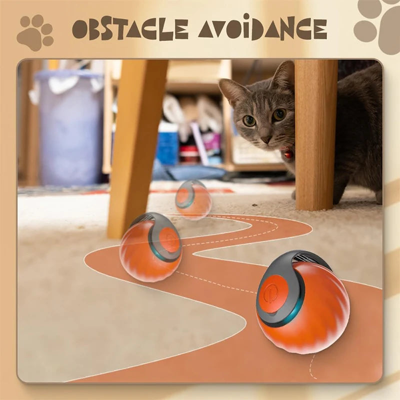Pet Toy Ball Intelligent Electric Interactive Game Gravity Sensor Smart Jumping Rolling Ball Automatic Moving Puppy Cat Toys