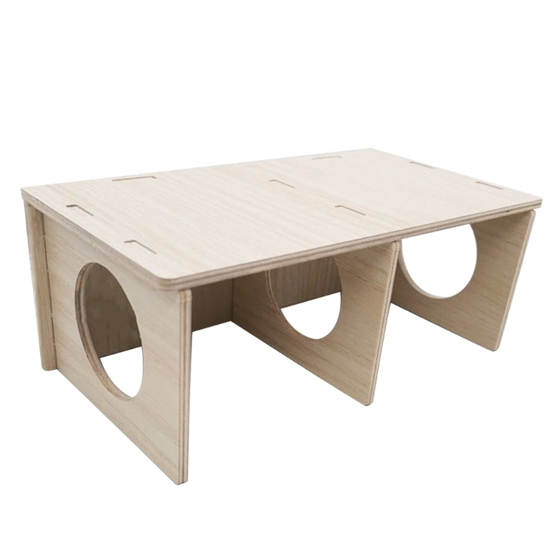 P82E Hamster House Hideout Chamber Natural Nest Habitat for Gerbils Hamster