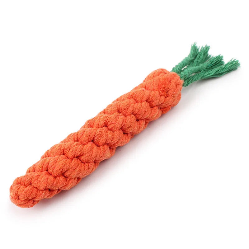 Bones Shape Dog Toys for Small Large Dogs Bite Resistant Teething Cleaning Chew Toy Cotton Pet Puppy Molar Toys Pets Products