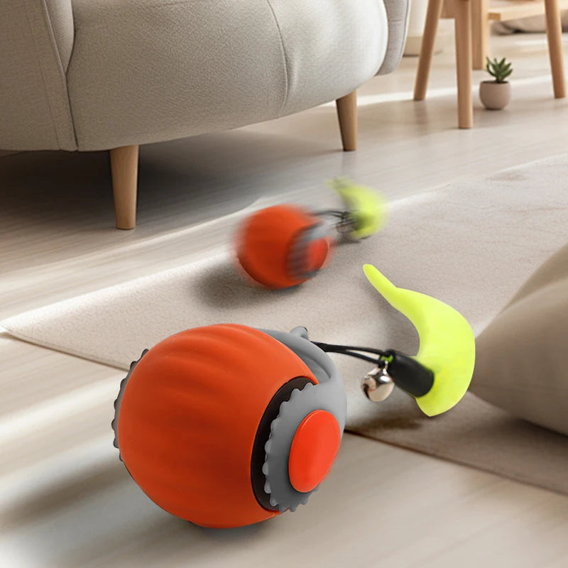 Pet Toy Ball Intelligent Electric Interactive Game Gravity Sensor Smart Jumping Rolling Ball Automatic Moving Puppy Cat Toys