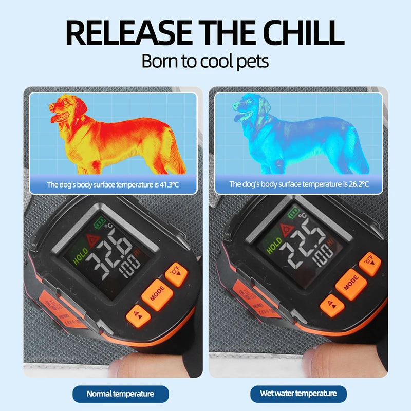 Pet Heatstroke Prevention and Cooling Vest Dogs Summer Outdoor Activities clothing for Large Dog Clothing Pets Products for Dog