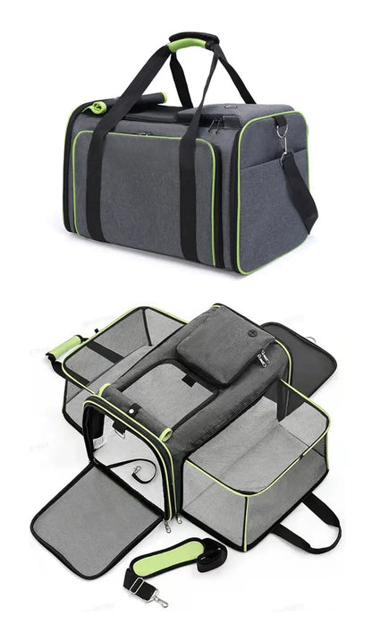 Portable Pet Shoulder Bag Cat Carrier Breathable Puppy Cat Bag Outdoor Travel Backpack Pet Dog Cat Transport Carrying Handbag