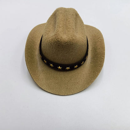 Pet Dog Cat Cowboy Hat Cowboy Clothing Puppy Adjustable Hat Suitable For Small Dogs And Cats Birthday Party Decoration Photo