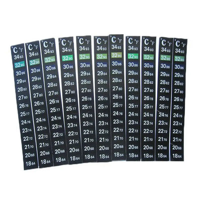 Dual Scale Aquarium Thermometer Fish Tank Liquid Fahrenheit Sticker Digital Aquarium Aquarium Thermometer Stick Control Products