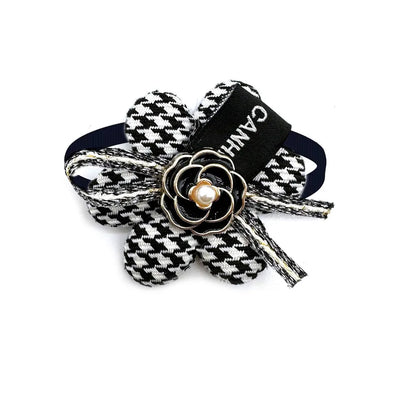 50pcs Delicate Pet Dog Bow Ties Flowers Style Small Dog Bowties Collar Doggy Neckties Dog Grooming Bows Pet Accessories