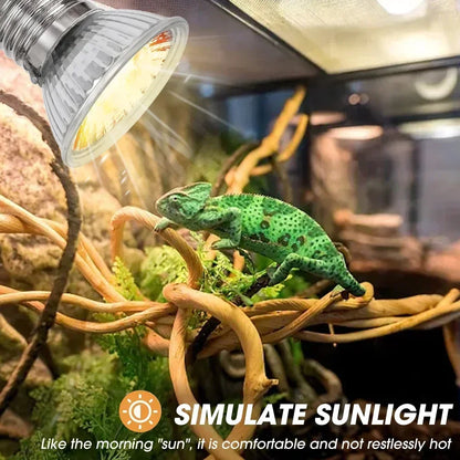 75/50/25W Tortoise Lizard Basking Lamp UVB Bulb UV E27 Bulbs Amphibians Pet Snake Reptile Heating Sunlight Calcium Supplement
