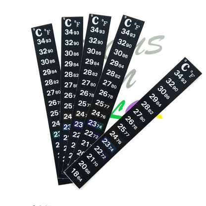Dual Scale Aquarium Thermometer Fish Tank Liquid Fahrenheit Sticker Digital Aquarium Aquarium Thermometer Stick Control Products