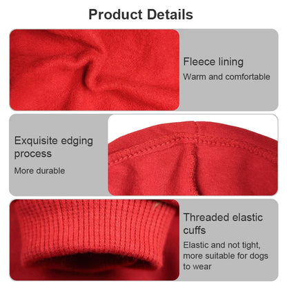 Adidog Dog Hoodie Sweatshirt with Letters Spring Dog Clothes for Small Dogs Chihuahua Puppy Coat French Bulldog Labrador Custume