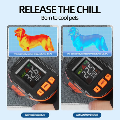 Pet Heatstroke Prevention and Cooling Vest Dogs Summer Outdoor Activities clothing for Large Dog Clothing Pets Products for Dog